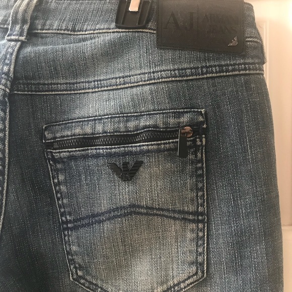 armani jeans straight leg